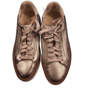 Cole Haan GrandPro Topspin sneakers silver metallic womens size 9B